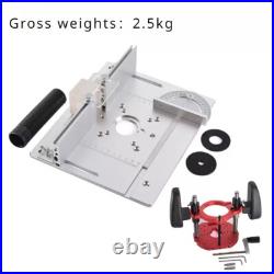 Insert Plate Woodworking Benches Table Saw Aluminium Profile Fence Sliding