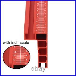 JCFANTS 75 T-Track Table Fence System for Woodworking Accessories, Miter Saw