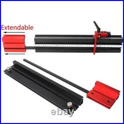 JCFANTS Miter Saw Fence for Woodworking Accessories, 75 T-Track Table Fence S