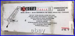 JET XACTA2 30/50 Commercial rip Fence 708950Z-Free Shipping