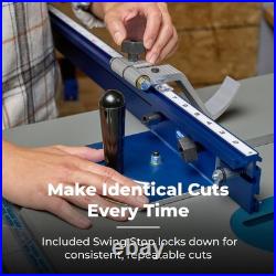 Kreg Precision Miter Gauge System Adjustable Table Saw Miter Gauge Fence Hig
