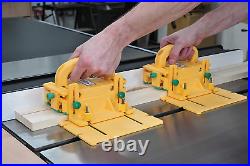 MICROJIG GRR-RIPPER GR-200 Advanced Adjustable Table Saw Pushblock, Yellow