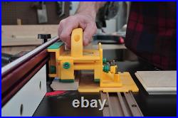 MICROJIG GRR-RIPPER GR-200 Advanced Adjustable Table Saw Pushblock, Yellow