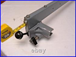 MINT Delta/Rockwell 10Table Saw Jet Lock Fence, 27 Deep Fence-No Rust