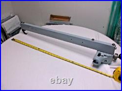 MINT Delta/Rockwell 27 Table Saw Jet Lock Fence off of Model 34