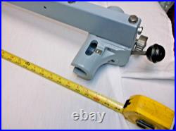 MINT Delta/Rockwell 27 Table Saw Jet Lock Fence off of Model 34