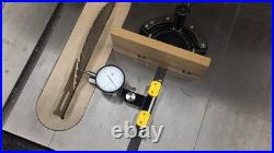 Magswitch T32241 Universal Saw Gauge Dial Indicator Tool, 2-in-1 Miter Slot t