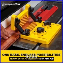Magswitch Woodworking Tools Starter Kit and Accessories, with Featherboard