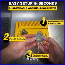 Magswitch Woodworking Tools Starter Kit and Accessories, with Featherboard