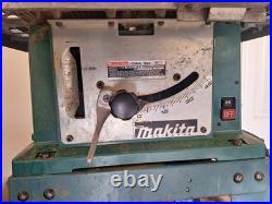 Makita 2708 with stand and fence