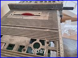 Makita 2708 with stand and fence