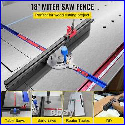 Metal Table Saw Miter Gauge Miter Planer Aluminum Lockstitch Machine Woodworking