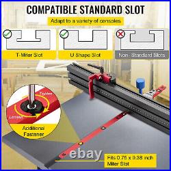 Metal Table Saw Miter Gauge Miter Planer Aluminum Lockstitch Machine Woodworking