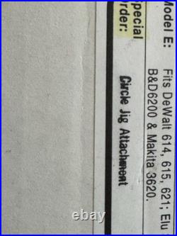 Micro Fence Circle Jig Attachment NEW OPEN BOX