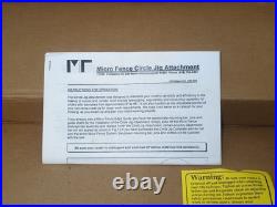 Micro Fence Circle Jig Attachment Still in Box