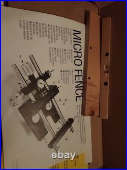 Micro fence edge Model B guide system