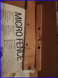 Micro fence edge Model B guide system