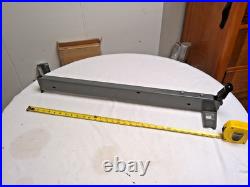 Mint 10 Sears Craftsman Table Saw Cam Lock Fence off of 27 Deep Table-No Rust