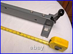 Mint 10 Sears Craftsman Table Saw Cam Lock Fence off of 27 Deep Table-No Rust