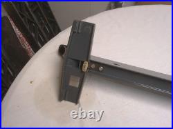 Mint 10 Sears Craftsman Table Saw Cam Lock Fence off of 27 Deep Table-No Rust