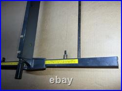 Mint Craftsman 10 Table Saw 113 Model 27 Deep TWIST Lock Fence Rails Hardware