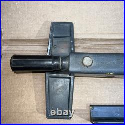 Mint Craftsman 10 Table Saw 113 Model 27 Deep TWIST Lock Fence Rails Hardware