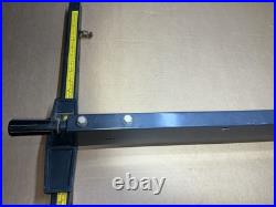 Mint Craftsman 10 Table Saw 113 Model 27 Deep TWIST Lock Fence Rails Hardware