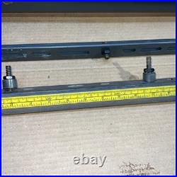 Mint Craftsman 10 Table Saw 113 Model 27 Deep TWIST Lock Fence Rails Hardware