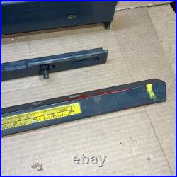 Mint Craftsman 10 Table Saw 113 Model 27 Deep TWIST Lock Fence Rails Hardware