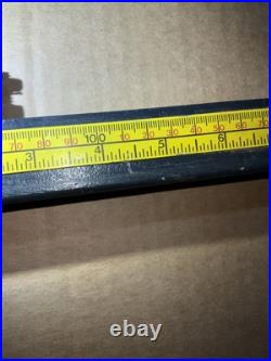 Mint Craftsman 10 Table Saw 113 Model 27 Deep TWIST Lock Fence Rails Hardware