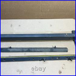 Mint Craftsman 10 Table Saw 113 Model 27 Deep TWIST Lock Fence Rails Hardware