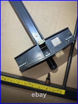 Mint Craftsman 10 Table Saw 113 Model 27 Deep TWIST Lock Fence Rails Hardware
