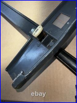 Mint Craftsman 10 Table Saw 113 Model 27 Deep TWIST Lock Fence Rails Hardware