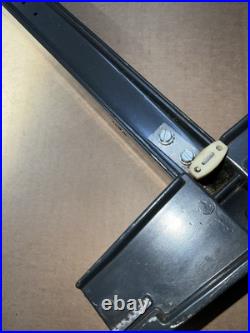 Mint Craftsman 10 Table Saw 113 Model 27 Deep TWIST Lock Fence Rails Hardware