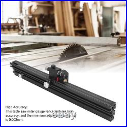 Miter Fence Extension Support Woodworking Table Saw Miter Gauge System SLK