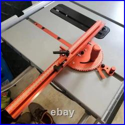 Miter Gauge Aluminum Profile Fence With Track Stop Sawing Assembly Angle Ruler Miter Gauge Aluminum Profile Fence With Track Stop Sawing Assembly Angle Ruler