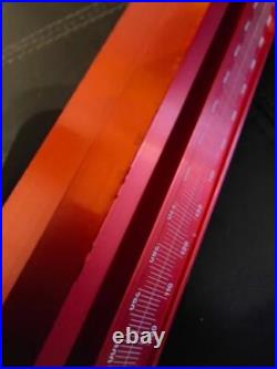 Miter Gauge Aluminum Profile Fence with Track Stop Sawing Assembly Angle Ruler
