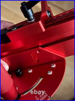 Miter Gauge Aluminum Profile Fence with Track Stop Sawing Assembly Angle Ruler