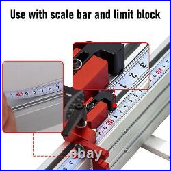 Miter Gauge Fence 1100-1460mm Adjustable Table Saw Miter Gauge Fence Accessory