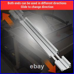 Miter Gauge Fence 50-86cm Adjutsable Telescoping Miter Extension Fence Miter Gauge Fence 50-86cm Adjutsable Telescoping Miter Extension Fence