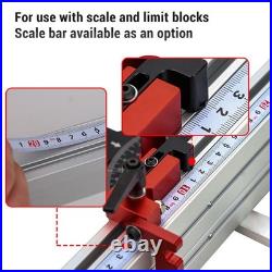 Miter Gauge Fence 50-86cm Adjutsable Telescoping Miter Extension Fence