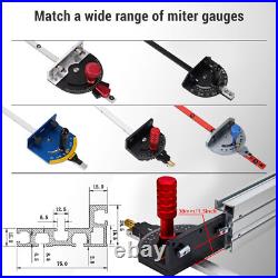 Miter Gauge Fence 50-86cm Adjutsable Telescoping Miter Extension Fence Miter Gauge Fence 50-86cm Adjutsable Telescoping Miter Extension Fence