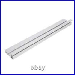 Miter Gauge Fence 50-86cm Adjutsable Telescoping Miter Extension Fence For NEW