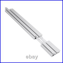 Miter Gauge Fence 50-86cm Adjutsable Telescoping Miter Extension Fence For NEW