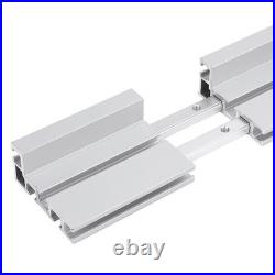 Miter Gauge Fence 50-86cm Adjutsable Telescoping Miter Extension Fence For NEW