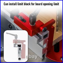 Miter Gauge Fence 75 Type T Track 900-1260mm Telescoping Flip Fence Miter Gauge Fence 75 Type T Track 900-1260mm Telescoping Flip Fence