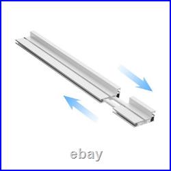 Miter Gauge Fence Aluminum Alloy Telescoping 1100-1460mm Adjustable Table Saw