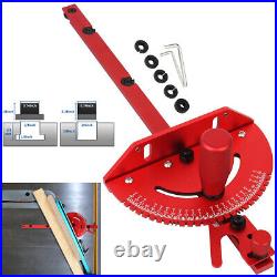 Miter Gauge Fence Set Aluminium Track Sawing Angle Ruler Table Saw Router 400mm