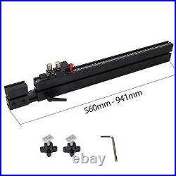 Miter Gauge Fence System Extended Support for Processing Furniture Modeling