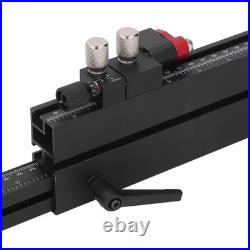 Miter Gauge Fence System Telescopic High Accuracy Replacement Tablesaw Miter Miter Gauge Fence System Telescopic High Accuracy Replacement Tablesaw Miter